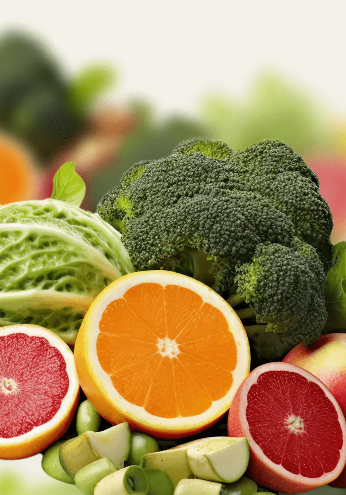 Frutas y verduras frescas